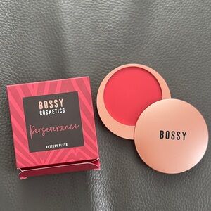 NIB BOSSY Perseverance Buttery Blush Full size